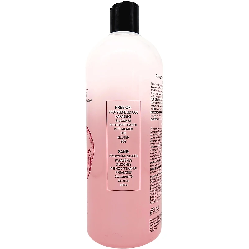 Pomegranate Bellini Blush Paraben & Dye Free Bubble Bath
