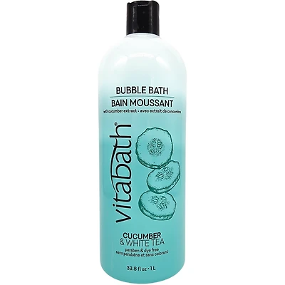 Cucumber & White Tea Paraben & Dye Free Bubble Bath