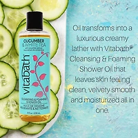 Cucumber & White Tea Huile De Douche
Moussante Nettoyante