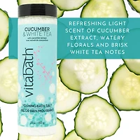 Cucumber & White Tea Sel De Bain Moussant
