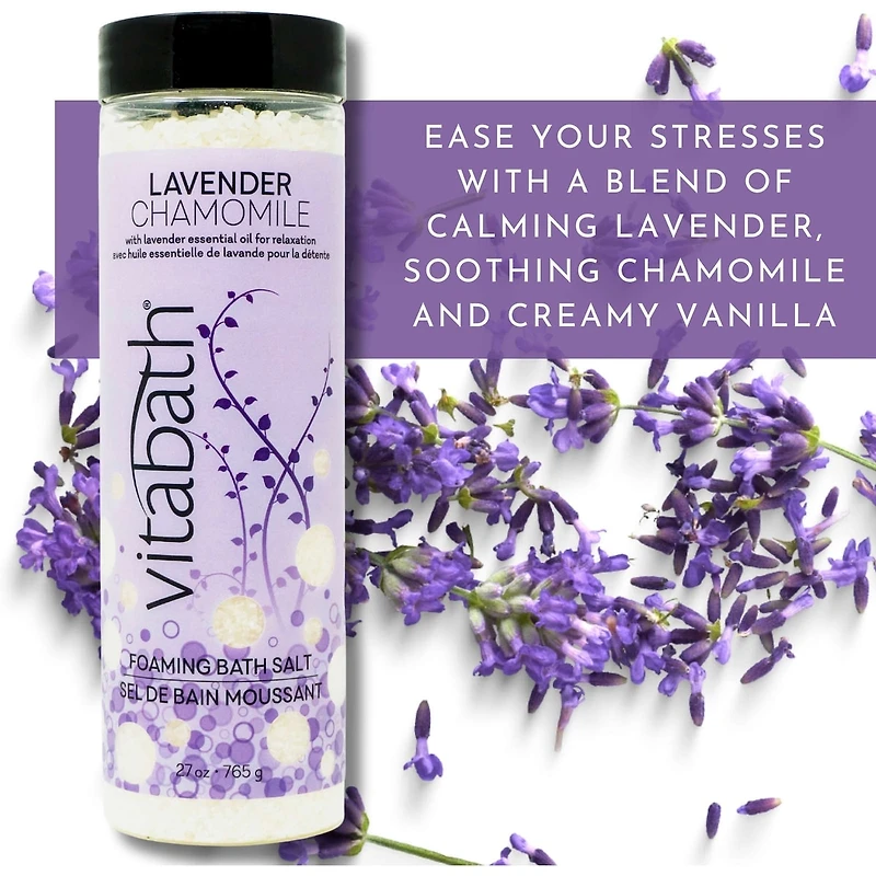 Cucumber & White Tea Foaming Bath Salts