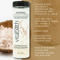 Cucumber & White Tea Foaming Bath Salts