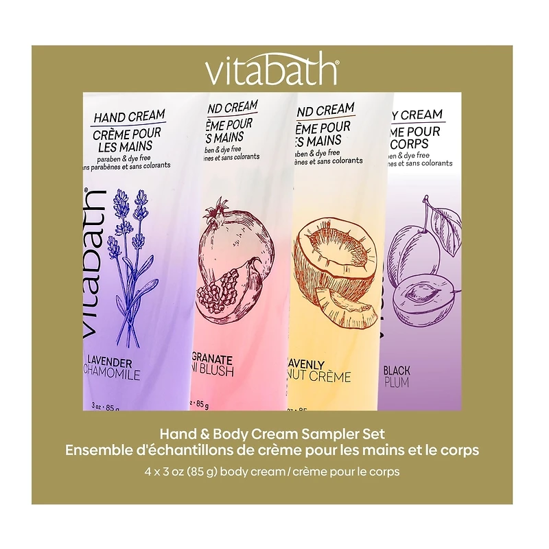 Hand & Body Cream Sampler Set