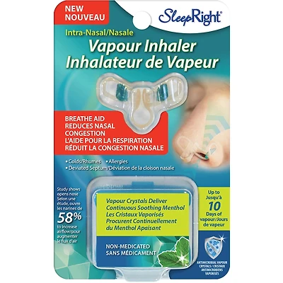 SleepRIght inhalateur de vapeur