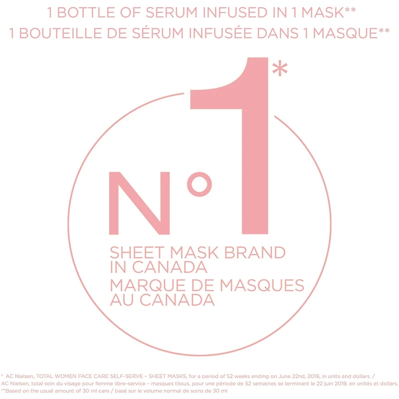 SkinActive Moisture Bomb Le masque super hydratant  avec grenade