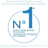Garnier SkinActive Moisture Bomb Le masque super hydratant, acide hyaluronique +  grenade