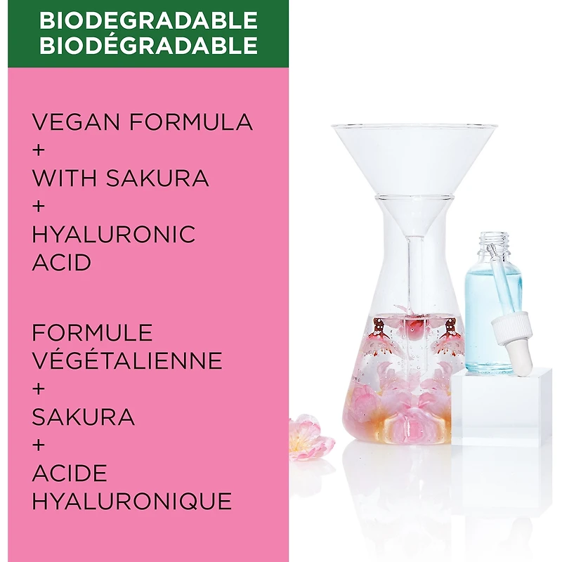 Garnier SkinActive Moisture Bomb Masque super hydratant bonne mine avec extrait de sakura