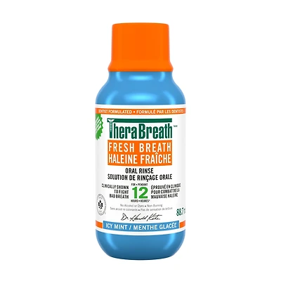 TheraBreath™  Haleine Fraîche Solution de Rincage Orale - Menthe Glacée 88.7mL