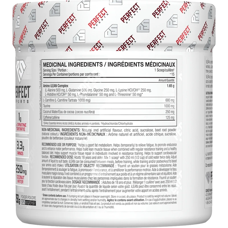 iLEAN Amino Weight Loss Fruit Punch
