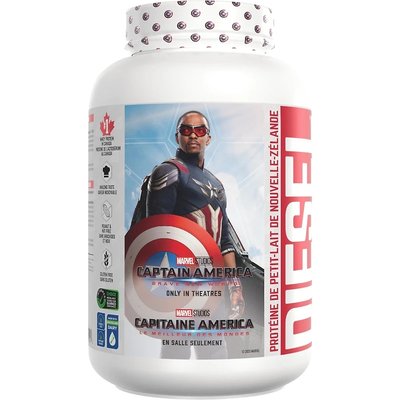 Diesel Proteine de petit-lait de Nouvelle-Zelande Vanille