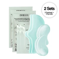 Tear Catchers Hydrogel Wrinkle & Stress-Relief Forehead & Eye Therapy Kit with Retinol & Vitamin C (x2 sets)