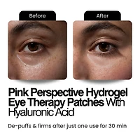 Pink Perspective Hydrogel Wrinkle & Stress-Relief Forehead & Eye Therapy Kit with Hyaluronic Acid (x2 sets)