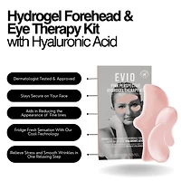 Pink Perspective Hydrogel Wrinkle & Stress-Relief Forehead & Eye Therapy Kit with Hyaluronic Acid (x2 sets)
