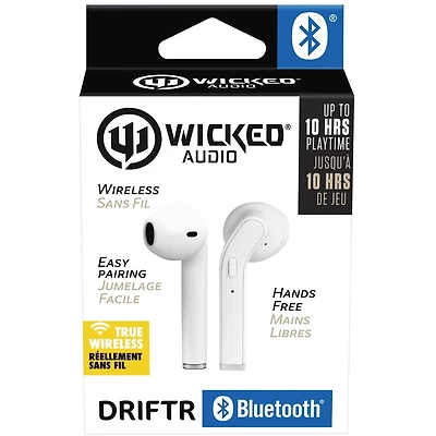 Driftr écouteurs-boutons vraiment sans fil
