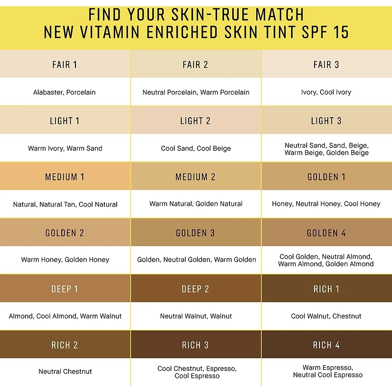 Vitamin Enriched Skin Tint SPF 15