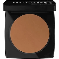 Poudre pressée au fini transparent