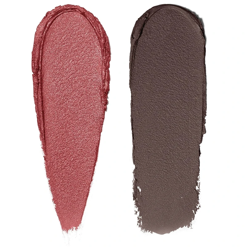 Bâton d'ombre crème longue tenue à double extrémité