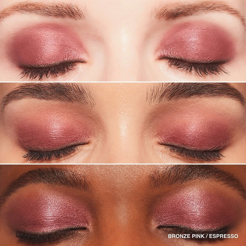 Bâton d'ombre crème longue tenue à double extrémité