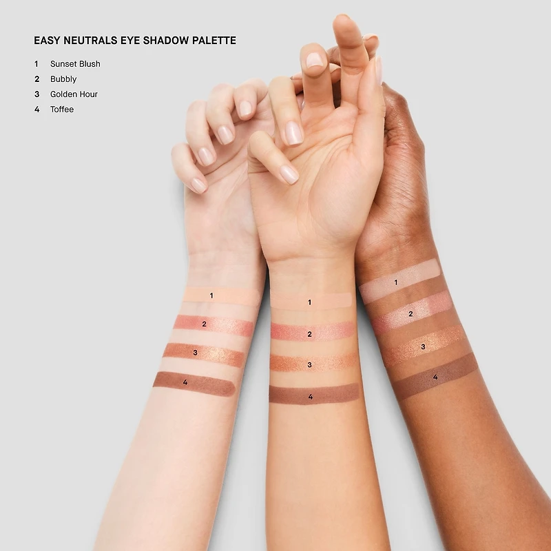 Easy Neutrals Eye Shadow Palette Set