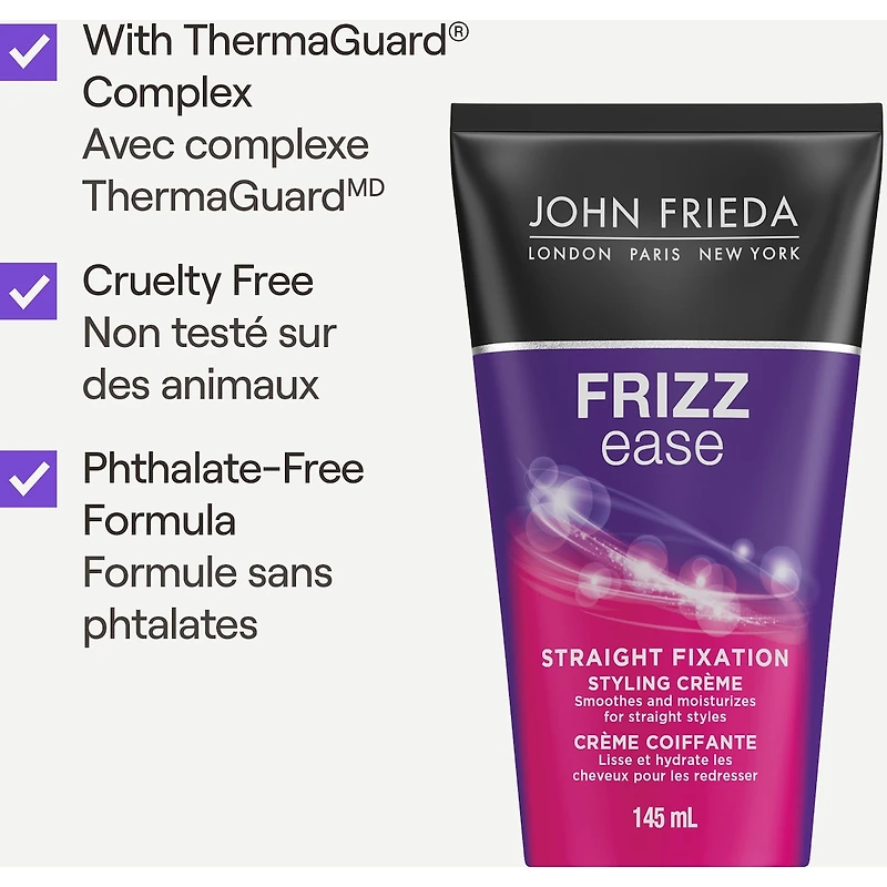 Crème coiffante Frizz Ease Straight Fixation