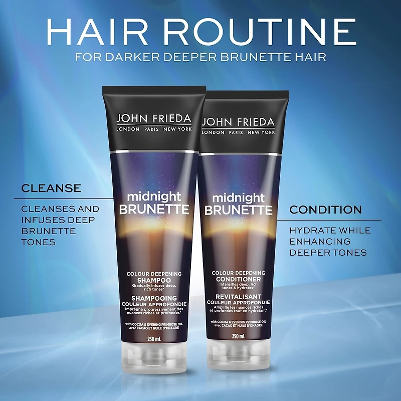 Shampooing Midnight Brunette Couleur approfondie
