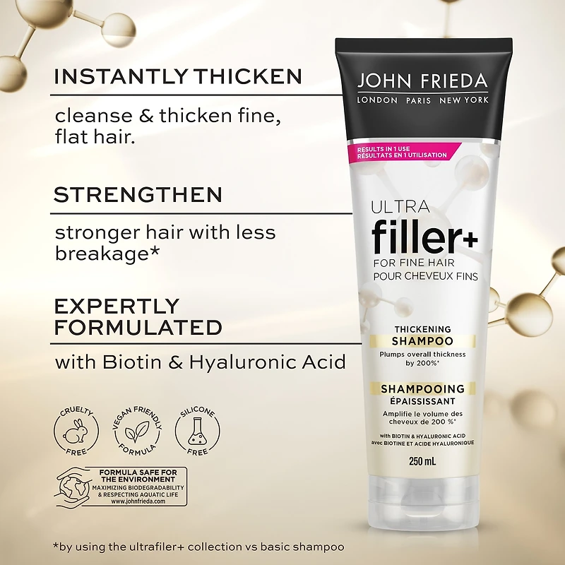 ULTRAfiller+ Shampooing Épaississant
