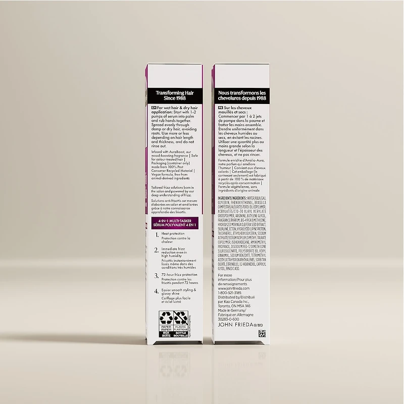 Sérum réparateur léger Rescousse Frizz Ease de John Frieda