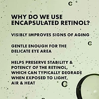 Plantscription™ Wrinkle Correction Eye Cream with Encapsulated retinol