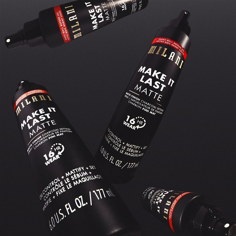 Make It Last Matte - Matte Finish Charcoal Setting Spray  Jumbo