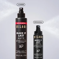 Make It Last Matte - Matte Finish Charcoal Setting Spray  Jumbo