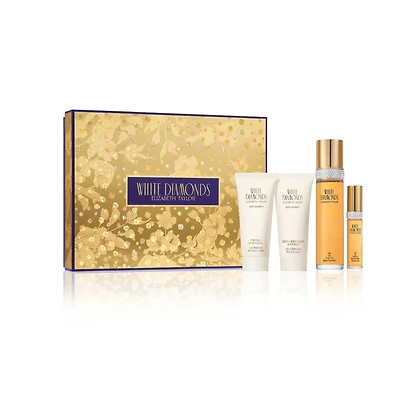 White Diamonds 4 Piece Gift Set