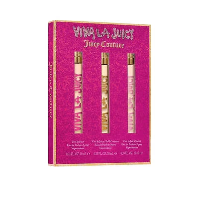 Viva La Juicy 3 Piece Travel Coffret Fragrance Gift Set