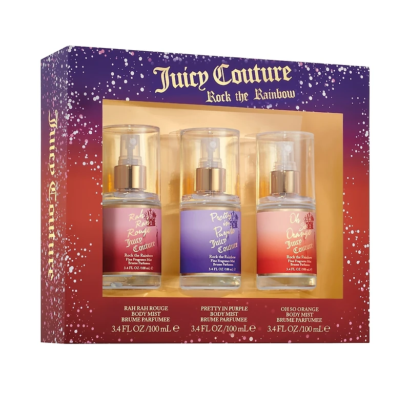 Rock the Rainbow 3 Piece Body Mist Gift Set