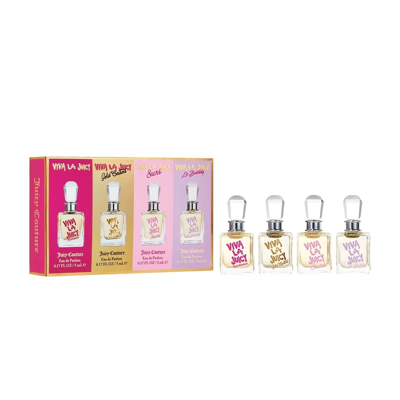 Viva La Juicy Eau de Parfum 4 Piece Discovery Set