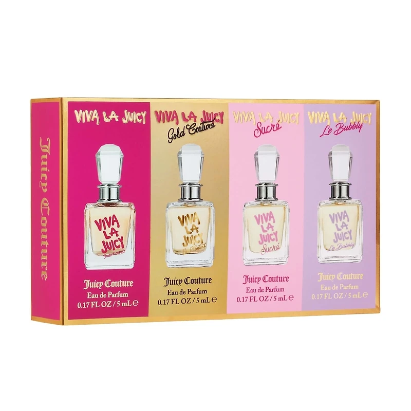 Viva La Juicy Eau de Parfum 4 Piece Discovery Set