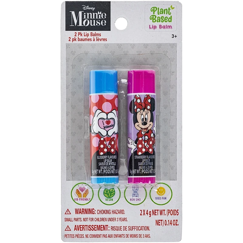 Pack 2 Baume à lèvres Minnie