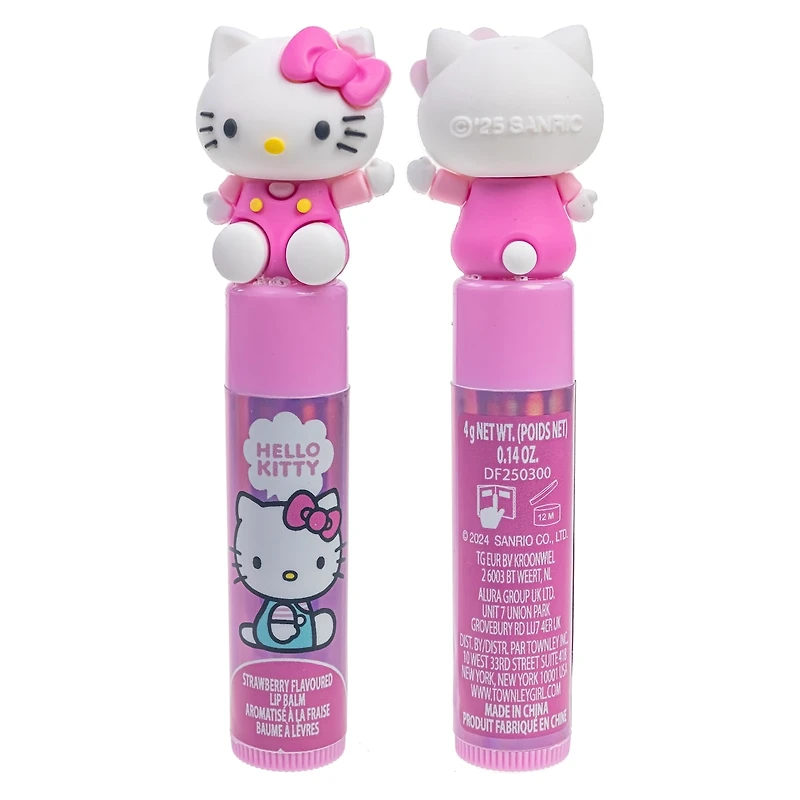 Baume à lèvres Hello Kitty avec Personnages 3d