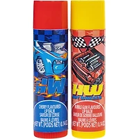 Pack 2 Baume à Lèvres Hot Wheels