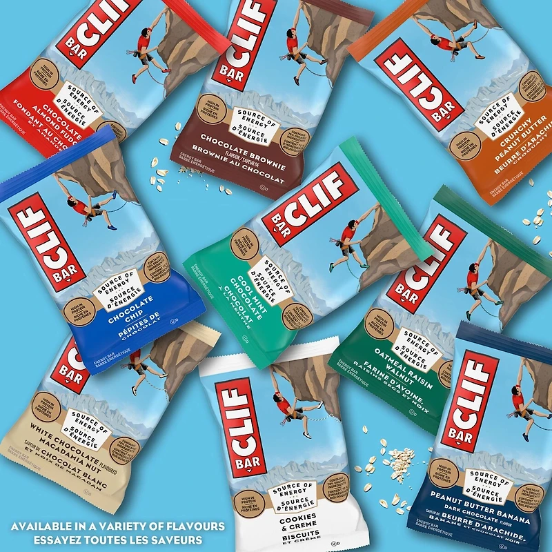 Barres énergétiques CLIF BAR Cookies & Creme