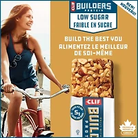 Clif Builders Faible En Sucre Caramel Salé Aux Amandes 12x56g