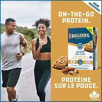 Clif Builders Faible En Sucre Caramel Salé Aux Amandes 12x56g