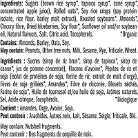Blueberry Almond Crisp Energy Bar, 70% Organic Ingredients, No Artifical Flavours, 68 g (Pack of 12)