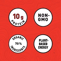 CLIF BAR - Barre énergétique - Fondant au chocolat et amande - (Barre de protéine de 68 g, 12 barres)
