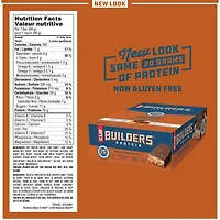 CLIF BUILDERS™  - Protein Bars - Chocolate Peanut Butter Flavour - (68 Gram Non-GMO Bars, 12 Count)