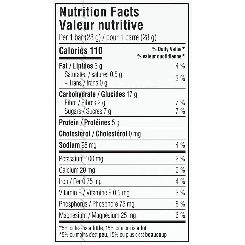 Peanut Butter Mini Crunchy Bar