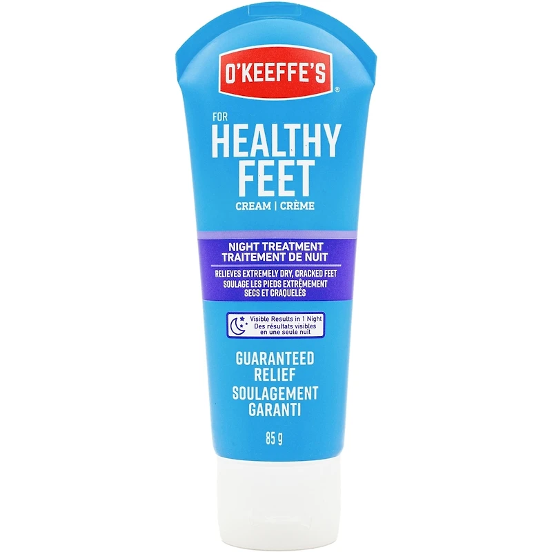 Soin de nuit Pieds sains d'O'Keeffe's