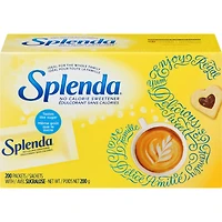 Splenda® No Calorie Sweetener Packets With Gng Liquid