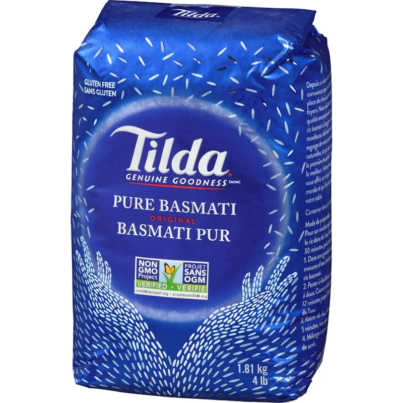 Pure Basmati Rice, Bag