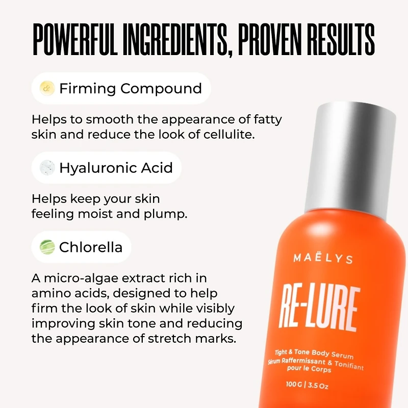RE-LURE Tight & Tone Body Serum