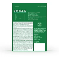 Timbre antidouleur Biofreeze